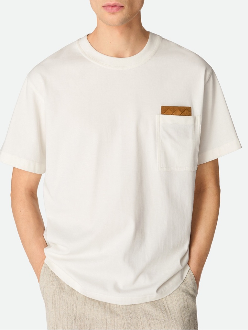 Bottega Veneta Pima Cotton Jersey T-Shirt